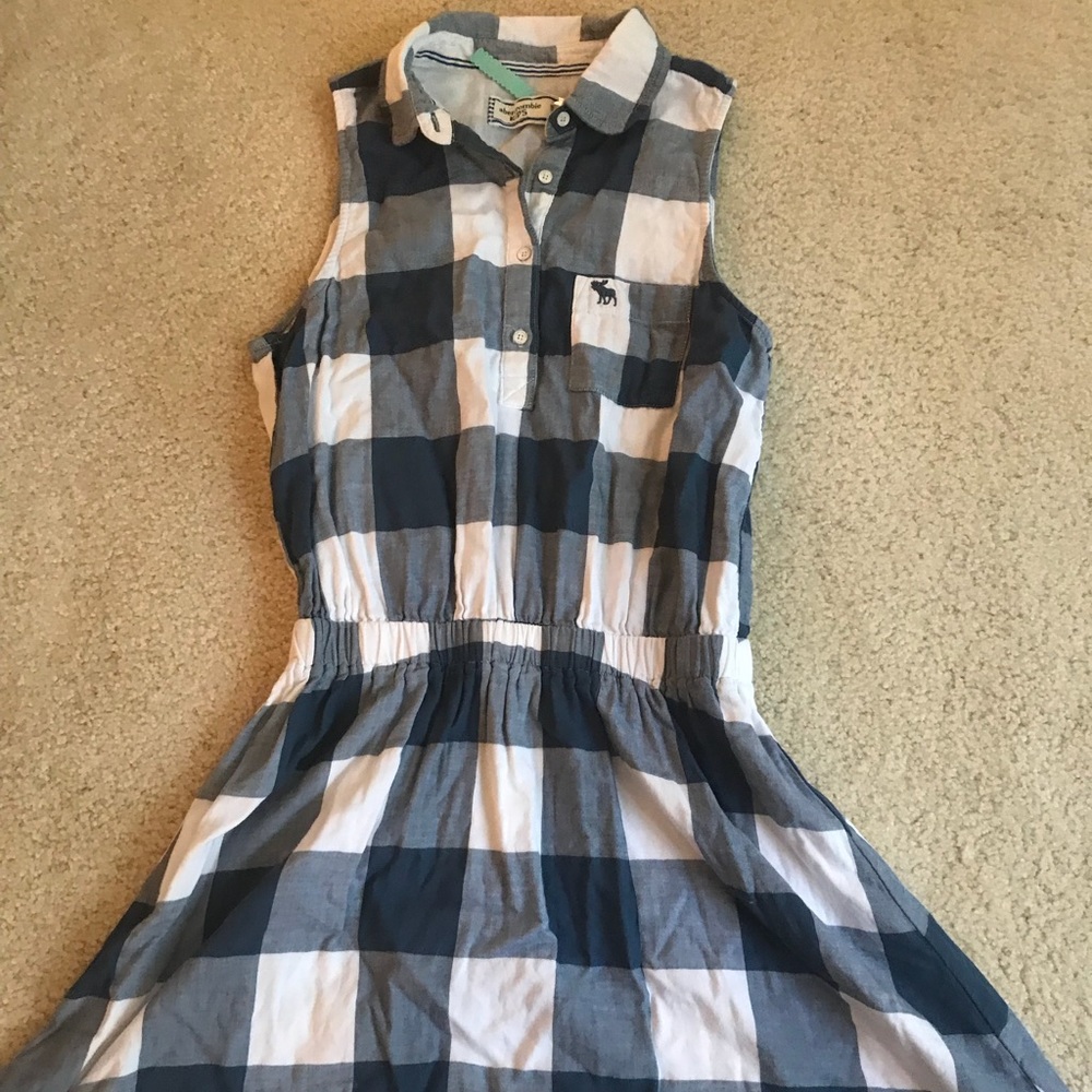 collared plaid picnic dress